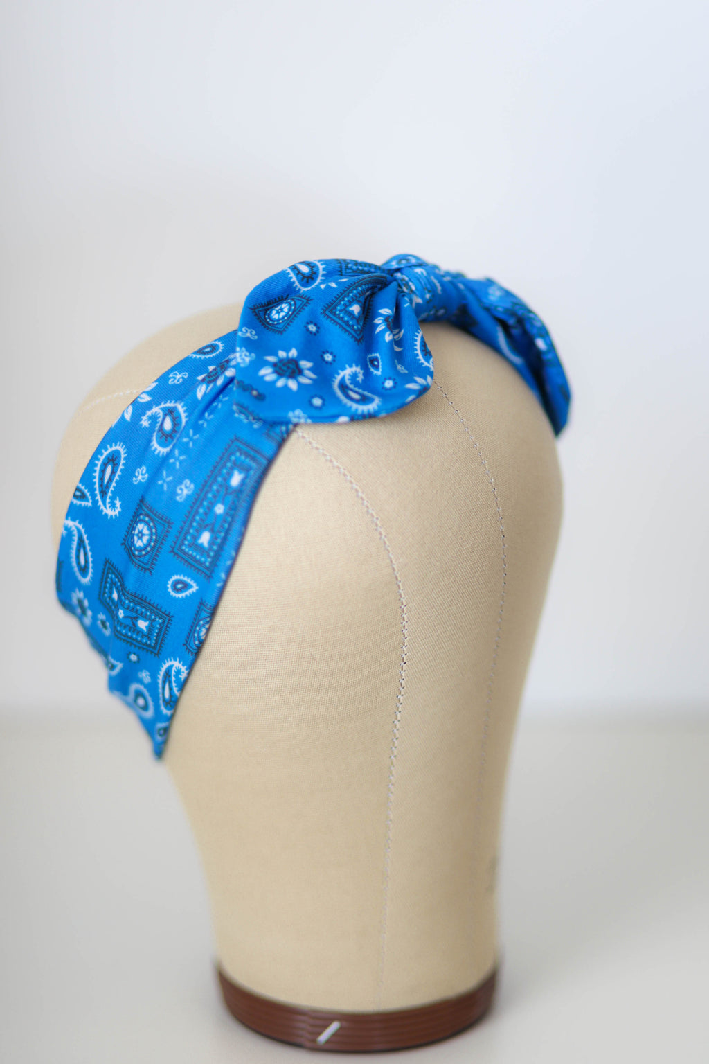 Stelly Boo Original Convertible Headband - Bandana Blu